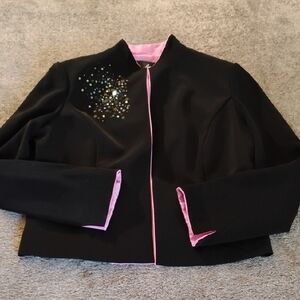 Positive Attitude Retro Style Sequin Blazer
